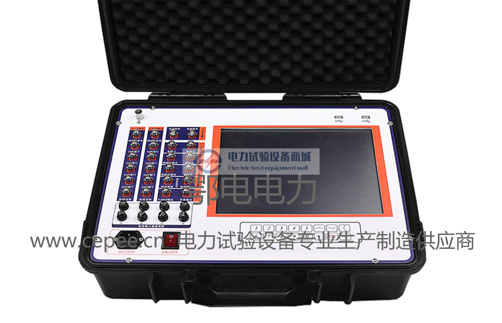 EDTS-203汽轮机调速测试仪产品简介